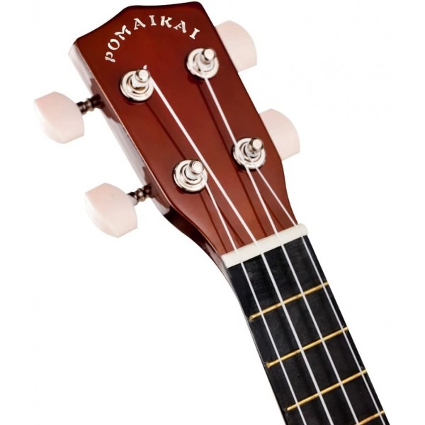 Pomaikai Soprano Ukulele Beginner Kid Ukulele(Brown)