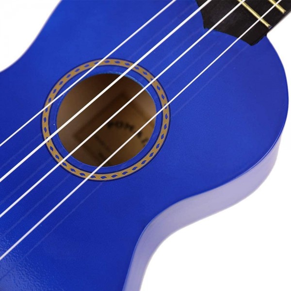 Pomaikai Soprano Ukulele Beginner Kid Ukulele(Dark blue)