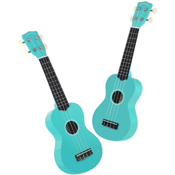 Pomaikai Soprano Ukulele Beginner Kid Ukulele(Light Blue)