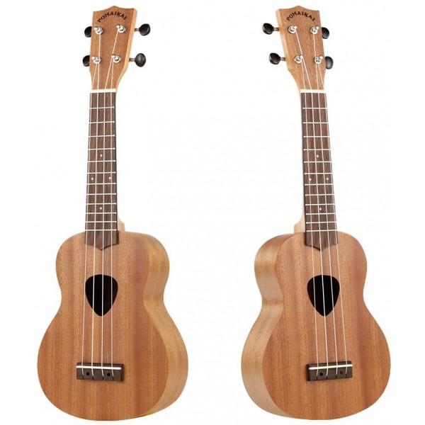 Pomaikai Soprano Ukulele Mahogany Beginner Ukulele with Gig Bag
