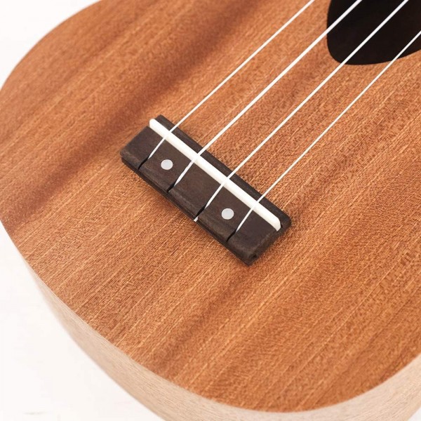 Pomaikai Soprano Ukulele Mahogany Beginner Ukulele with Gig Bag
